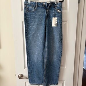 Dynamite Gemstone Sparkly Jeans NWT back to school